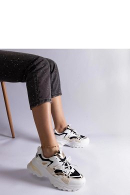 Biało-czarne sneakersy sportowe Sulamita - Solea Solea