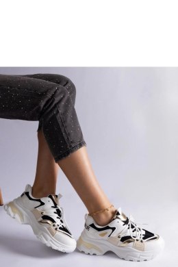 Biało-czarne sneakersy sportowe Sulamita - Solea Solea
