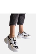 Biało-czarne sneakersy sportowe Sulamita - Solea Solea Biało-czarne sneakersy sportowe Sulamita - Solea Solea