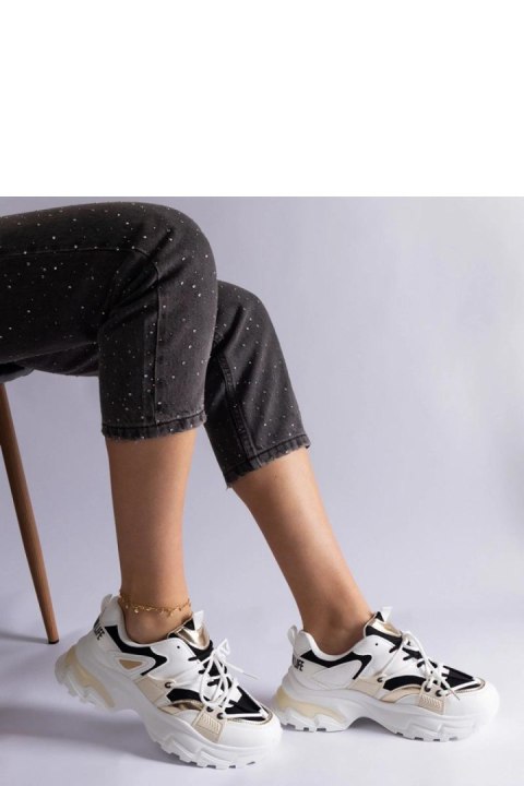 Biało-czarne sneakersy sportowe Sulamita - Solea Solea Biało-czarne sneakersy sportowe Sulamita - Solea Solea