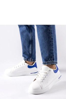 Biało-granatowe sneakersy Leland - Solea Solea