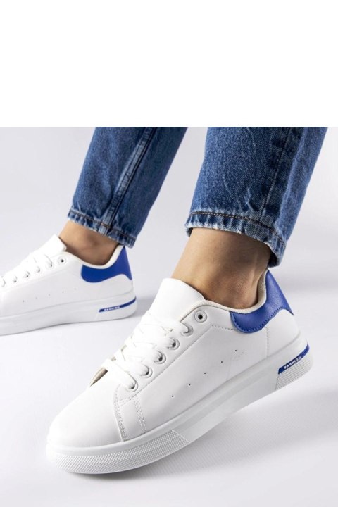 Biało-granatowe sneakersy Leland - Solea Solea Biało-granatowe sneakersy Leland - Solea Solea
