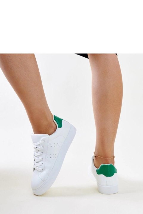 Biało-zielone sneakersy Akila - Solea Solea Biało-zielone sneakersy Akila - Solea Solea
