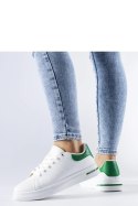 Biało-zielone sneakersy Leland - Solea Solea Biało-zielone sneakersy Leland - Solea Solea