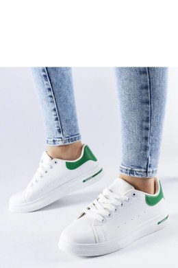 Biało-zielone sneakersy Leland - Solea Solea