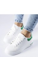 Biało-zielone sneakersy Leland - Solea Solea Biało-zielone sneakersy Leland - Solea Solea