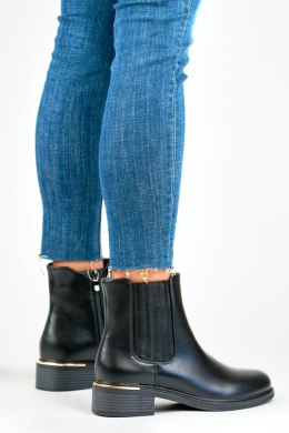 Botki Model D7995B Black - PRIMO PRIMO