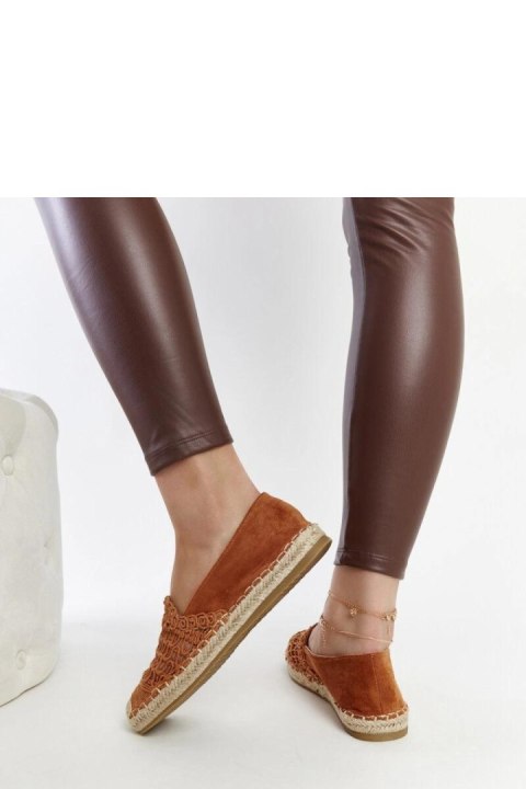 Brązowe ażurowe espadryle Gordana - Solea Solea Brązowe ażurowe espadryle Gordana - Solea Solea