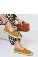 Brązowe espadryle z cyrkoniami Abia - Solea Solea Brązowe espadryle z cyrkoniami Abia - Solea Solea