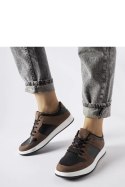 Brązowo-czarne sneakersy Jacqueline - Solea Solea Brązowo-czarne sneakersy Jacqueline - Solea Solea