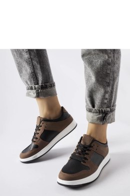 Brązowo-czarne sneakersy Jacqueline - Solea Solea