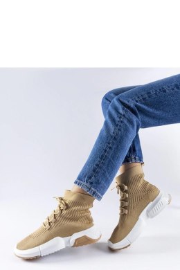 Ciemnobeżowe wysokie sneakersy Sanschagrin - Solea Solea