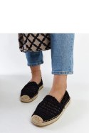 Czarne ażurowe espadryle Gordana - Solea Solea Czarne ażurowe espadryle Gordana - Solea Solea