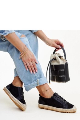 Czarne espadryle sportowe Naila - Solea Solea