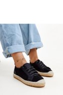 Czarne espadryle sportowe Naila - Solea Solea Czarne espadryle sportowe Naila - Solea Solea