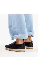Czarne espadryle sportowe Naila - Solea Solea Czarne espadryle sportowe Naila - Solea Solea
