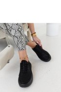 Czarne sneakersy na platformie Lori - Solea Solea Czarne sneakersy na platformie Lori - Solea Solea