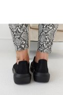 Czarne sneakersy na platformie Lori - Solea Solea Czarne sneakersy na platformie Lori - Solea Solea