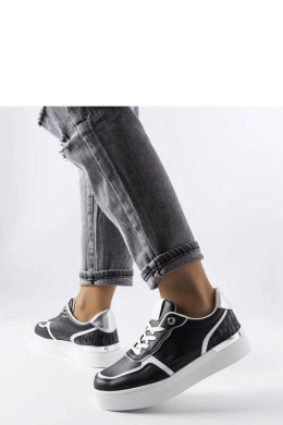 Czarne sneakersy na platformie Tooele - Solea Solea