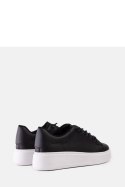 Czarne sneakersy z efektownym zdobieniem Asmait - Solea Solea Czarne sneakersy z efektownym zdobieniem Asmait - Solea Solea