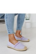 Fioletowe espadryle z cyrkoniami Abia - Solea Solea Fioletowe espadryle z cyrkoniami Abia - Solea Solea