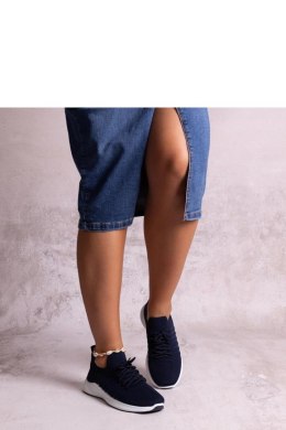 Granatowe sneakersy sportowe Muaza - Solea Solea