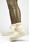Śniegowce Model J2-38-BE Beige - PRIMO PRIMO Śniegowce Model J2-38-BE Beige - PRIMO PRIMO