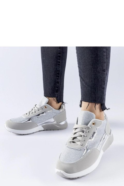 Szare brokatowe sneakersy Roganzuolo - Solea Solea Szare brokatowe sneakersy Roganzuolo - Solea Solea