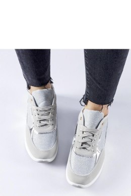 Szare brokatowe sneakersy Roganzuolo - Solea Solea