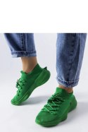 Zielone materiałowe sneakersy Côté - Solea Solea Zielone materiałowe sneakersy Côté - Solea Solea