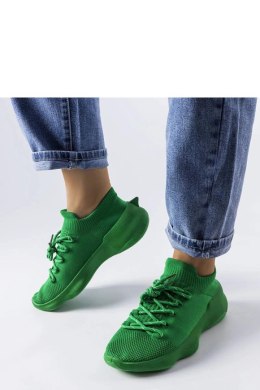 Zielone materiałowe sneakersy Côté - Solea Solea