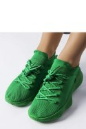 Zielone materiałowe sneakersy Côté - Solea Solea Zielone materiałowe sneakersy Côté - Solea Solea