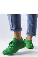 Zielone materiałowe sneakersy Côté - Solea Solea Zielone materiałowe sneakersy Côté - Solea Solea