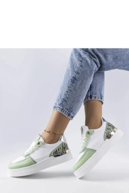 Zielone sneakersy na platformie Tooele - Solea Solea
