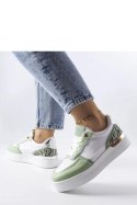 Zielone sneakersy na platformie Tooele - Solea Solea Zielone sneakersy na platformie Tooele - Solea Solea