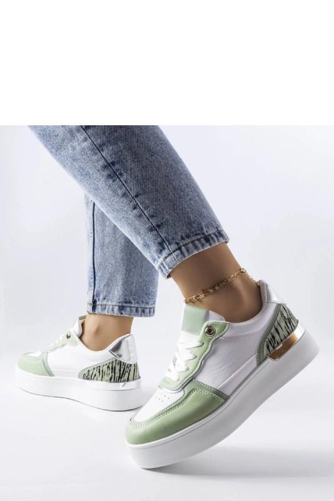 Zielone sneakersy na platformie Tooele - Solea Solea Zielone sneakersy na platformie Tooele - Solea Solea