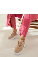 Złote sneakersy na platformie Lori - Solea Solea Złote sneakersy na platformie Lori - Solea Solea