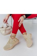 Beżowe lekkie sneakersy sportowe Faruz - Solea Solea Beżowe lekkie sneakersy sportowe Faruz - Solea Solea