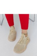 Beżowe lekkie sneakersy sportowe Faruz - Solea Solea Beżowe lekkie sneakersy sportowe Faruz - Solea Solea