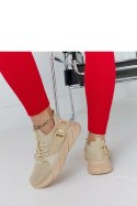 Beżowe lekkie sneakersy sportowe Faruz - Solea Solea Beżowe lekkie sneakersy sportowe Faruz - Solea Solea