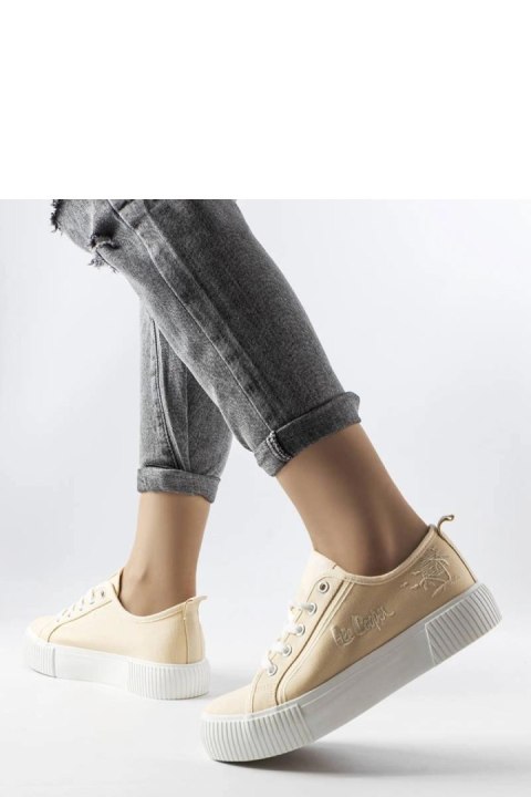 Beżowe trampki Lee Cooper LCW-23-31-1808L - Solea Solea Beżowe trampki Lee Cooper LCW-23-31-1808L - Solea Solea