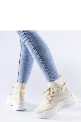 Beżowe wysokie sneakersy Vigatto - Solea Solea