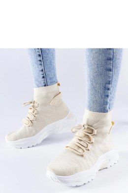 Beżowe wysokie sneakersy Vigatto - Solea Solea