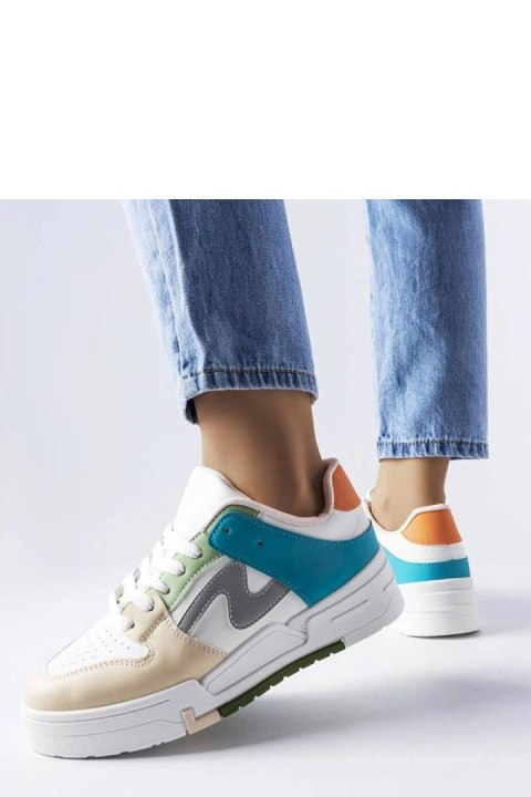 Beżowo-niebieskie buty na platformie Harter - Solea Solea Beżowo-niebieskie buty na platformie Harter - Solea Solea