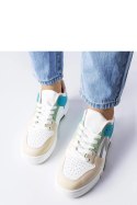 Beżowo-niebieskie buty na platformie Harter - Solea Solea Beżowo-niebieskie buty na platformie Harter - Solea Solea