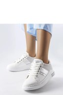 Białe sneakersy z szarymi wstawkami Deans - Solea Solea Białe sneakersy z szarymi wstawkami Deans - Solea Solea