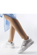 Białe sneakersy z szarymi wstawkami Deans - Solea Solea Białe sneakersy z szarymi wstawkami Deans - Solea Solea