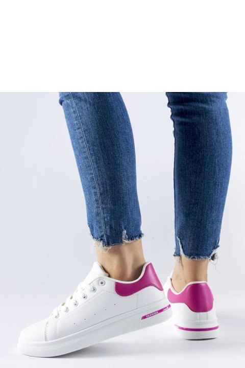 Biało-różowe sneakersy Leland - Solea Solea Biało-różowe sneakersy Leland - Solea Solea