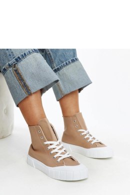 Brązowe wysokie trampki Vinka - Solea Solea