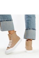 Brązowe wysokie trampki Vinka - Solea Solea Brązowe wysokie trampki Vinka - Solea Solea